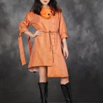 Dress Lurik Orange
